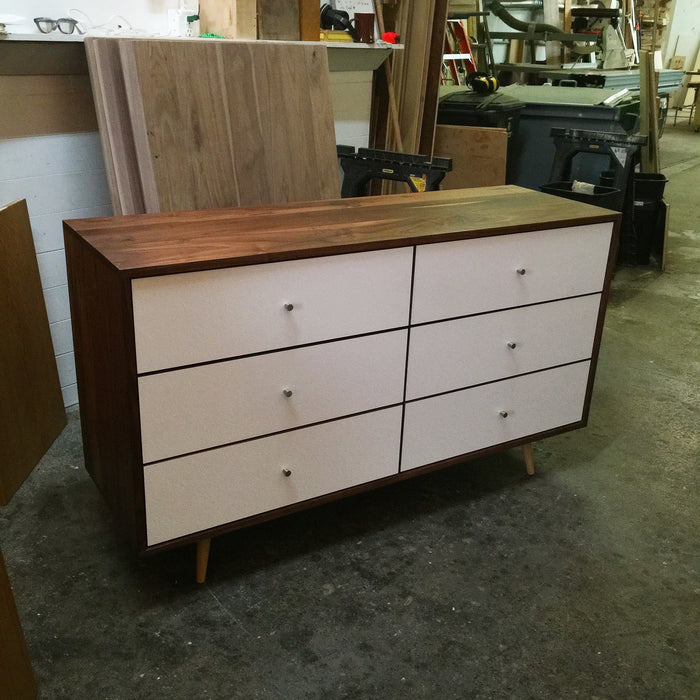 Mid Century Six Drawer Dresser - JeremiahCollection - 3