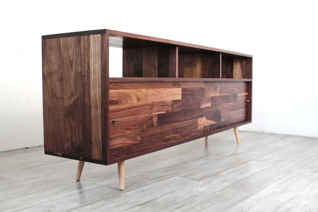 Mid Century Record Storage Console - JeremiahCollection - 1